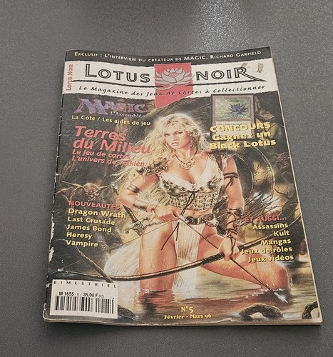 Magazine lotus noir magic - lotus, the
