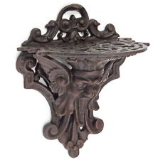 Gargoyle étagère tablette murale console  fabuleuse créature jardin fer 