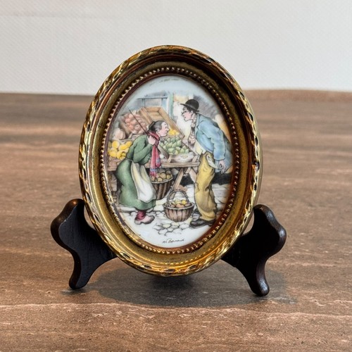 Mini tableau miniature limoges - mini,