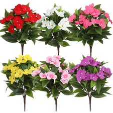Realistic Impatiens Silk