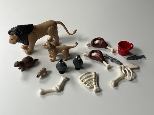 Lot playmobil family zoo - lot,
