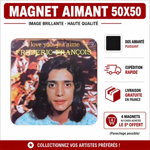 Magnet frederic francois 5x5 - magnet,