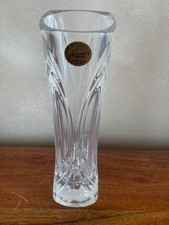Vase Soliflore Châtelet Cristal D'Arques vintage 17 cm