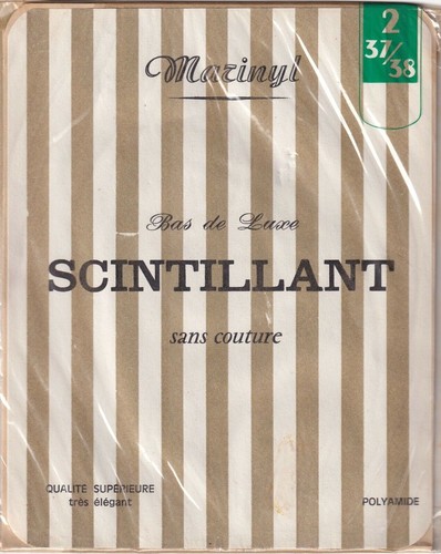 Bas nylon marinyl scintillant - bas,