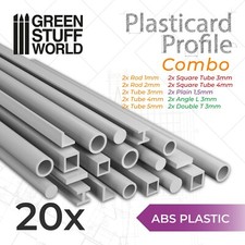 20x Plasticard PROFILÉS