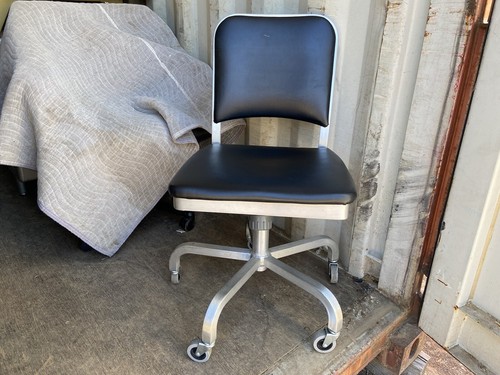 Emeco aluminum navy swivel - navy,
