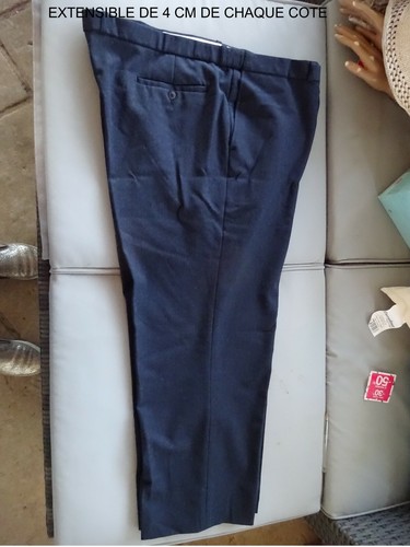 Pantalon bleu marine homme - pantalon,