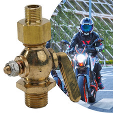 Valve de robinet de carburant laiton pour moto ancienne adaptée pour réservoir