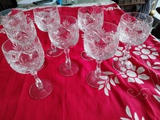 5 VERRES ESTAMPILLÉ BACCARAT MODÈLE PARMENTIER
