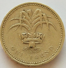 pièce one pound, 1985