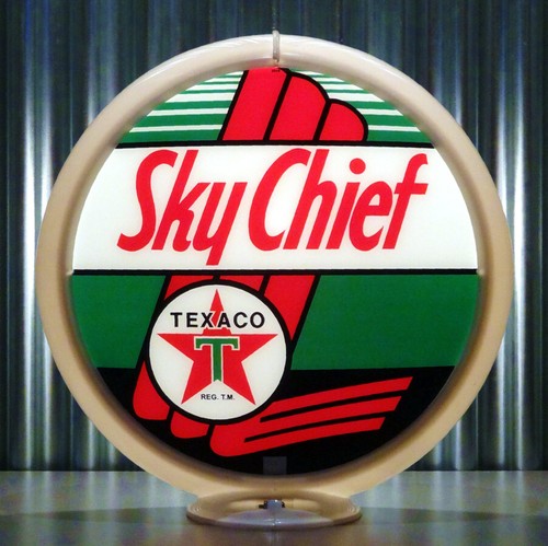 Texaco sky chief gasoline - chief,