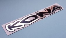Kona Logo Chrome Argenté