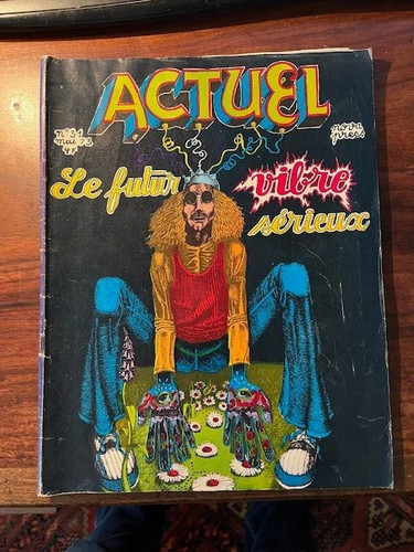 Actuel mai 1973 le futur - actuel, 1973/le
