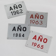 Immatriculations anciennes