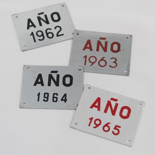 Immatriculations anciennes