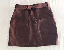 Women’s Express Burgundy Mini Skirt