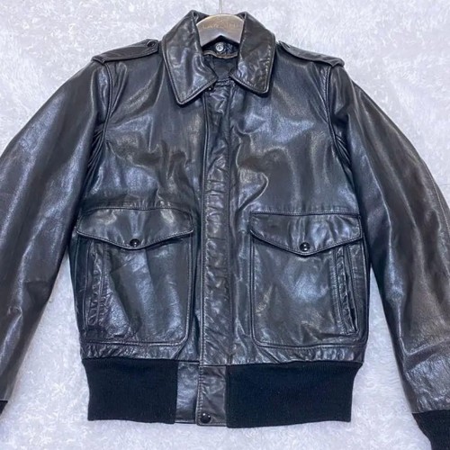 Schott leather flight jacket - schott,