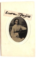 FERROTYPE photo portrait jeune