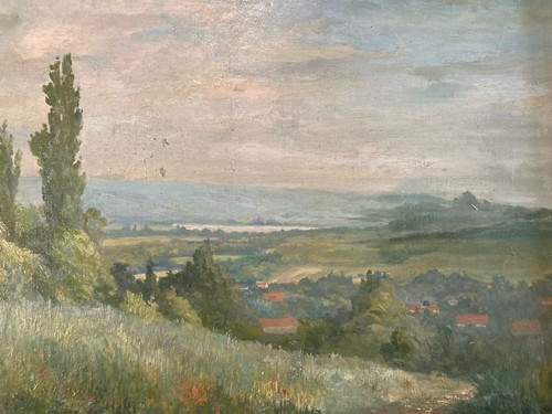 Peinture paysage huile - paysage,