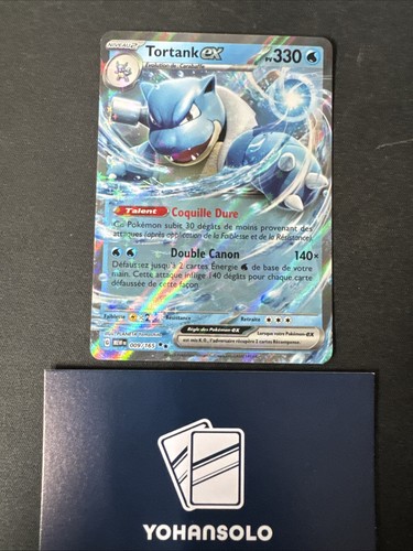 Carte pokémon tortank - carte,