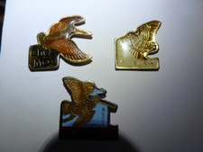 pin badge becasse chasse