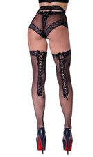 Bas Résille Sublime Noir