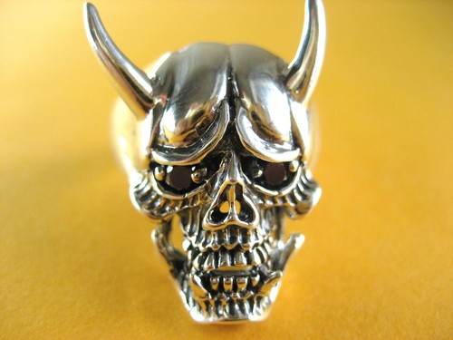 Style biker diable bague - style,