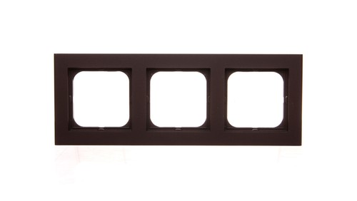 Sonata triple cadre chocolat - triple,