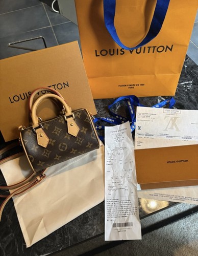 Sac louis vuitton nano speedy - sac,