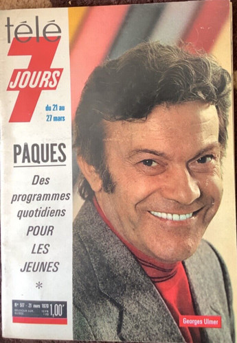 Télé 7 jours 517 21/03/1970