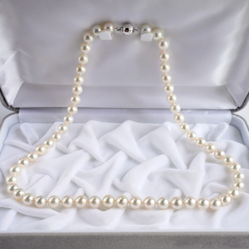 Collier rond perles akoya - collier,