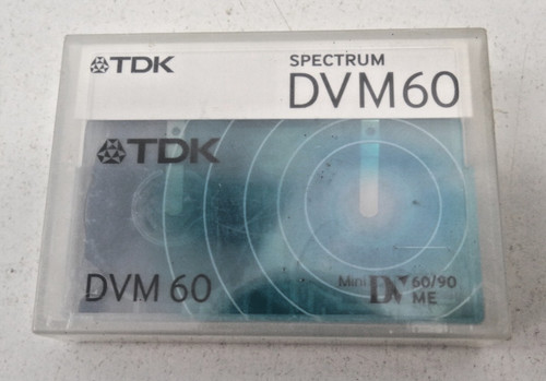 Cassette camescope tdk - cassette,