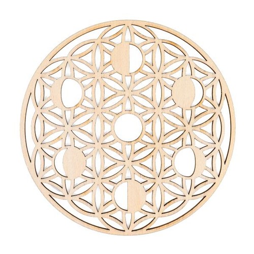 Fleur vie phase lunaire - de,