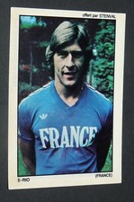 STENVAL N°5 PATRICE RIO FRANCE FC NANTES CANARIS ARGENTINA 78 / HOENESS BAYERN