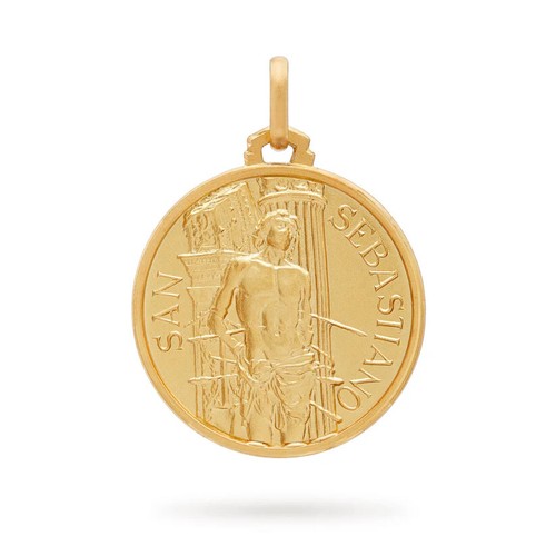 Collier pendentif médaille