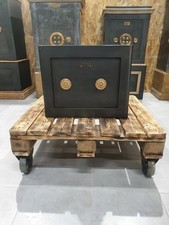 Coffre fort vintage ancien - coffre,