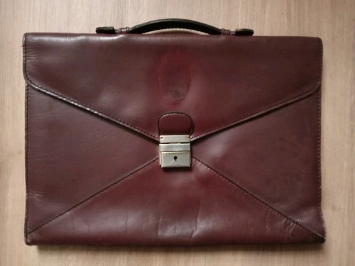 Sacoche cuir rouge porte - sacoche,