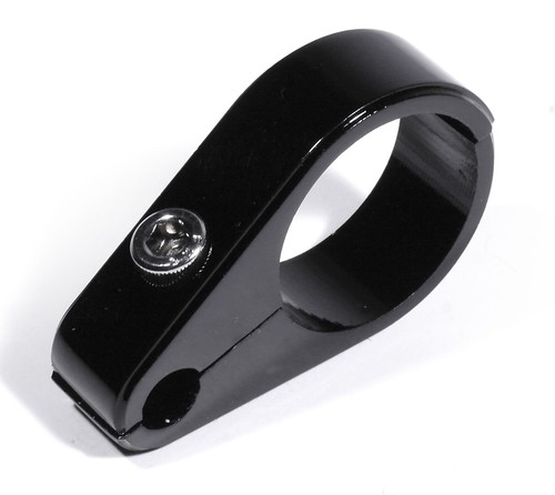 Pince câble alu - noire, pour