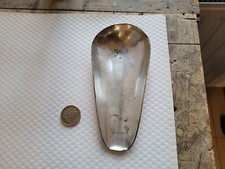 Ancienne pelle à bonbons de confiserie en métal argenté comptoir épicerie