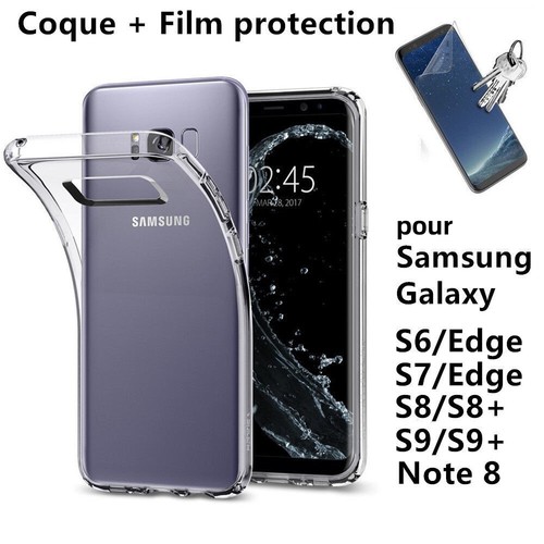 Coque transparent film - transparent+,