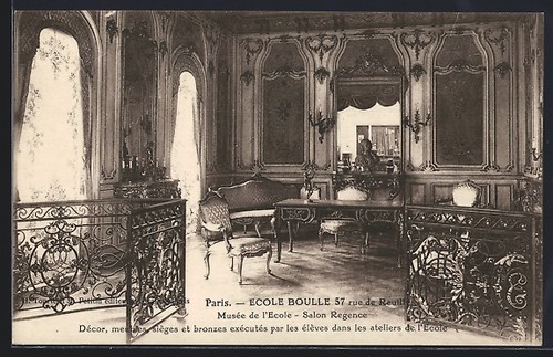 Cpa paris ecole boulle - ecole, 57