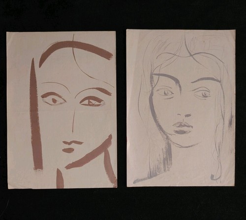 Joli duo peinture visage - peinture,