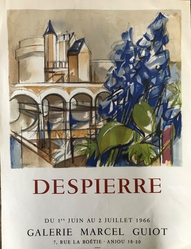 Despierre affiche lith marcel - despierre,