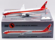Boeing 777 D2-TEK Taag Angola Compagnies Aériennes 1/200 W/Support INFLIGHT200