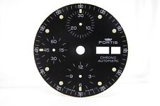 Cadran noir automatique Fortis