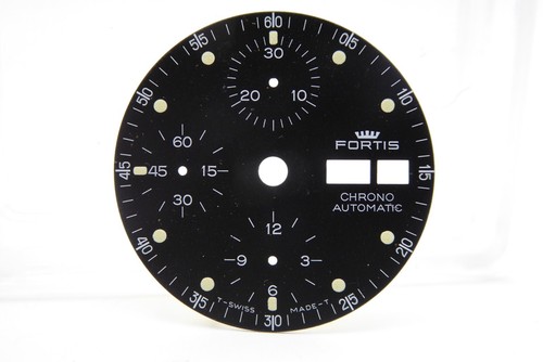 Cadran noir automatique - , fortis