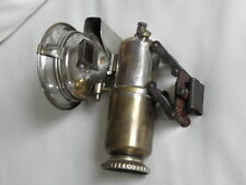 Antique HEADLIGHT CARBIDE Search-Light Bicycle Lamp icca VINTAGE ACETYLENE 