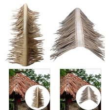 Toiture en chaume artificiel