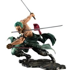 Figurine One Piece anime Roronoa Zoro en PVC de 18cm - Jouet de collection