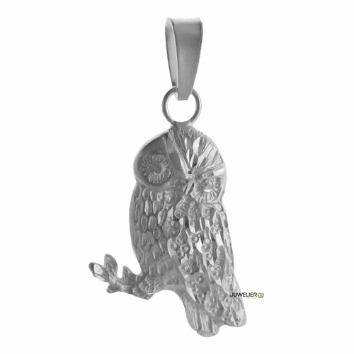 Pendentif hibou 925 argent - hibou,